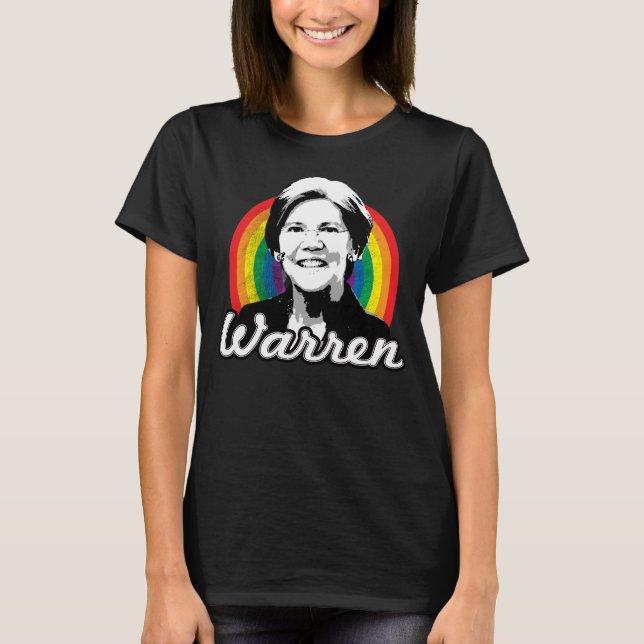 Warren Rainbow Pride T-Shirt (Front)