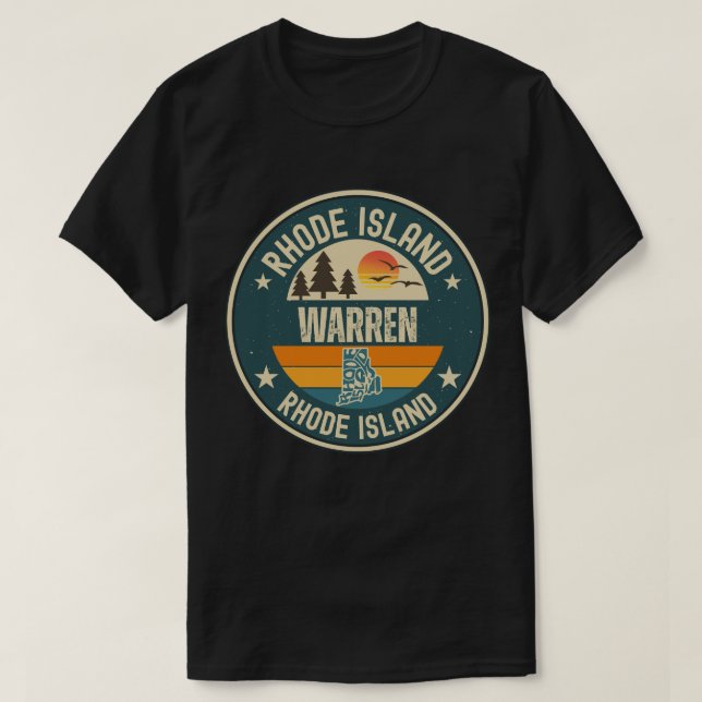 Warren, Rhode Island T-Shirt (Design Front)