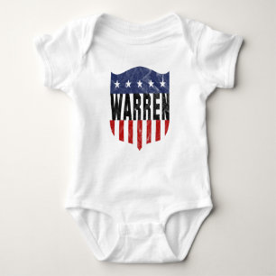 WARREN stars and stripes Baby Bodysuit