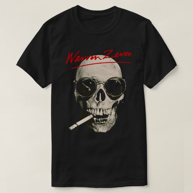 WARREN ZEVON  T-Shirt (Design Front)