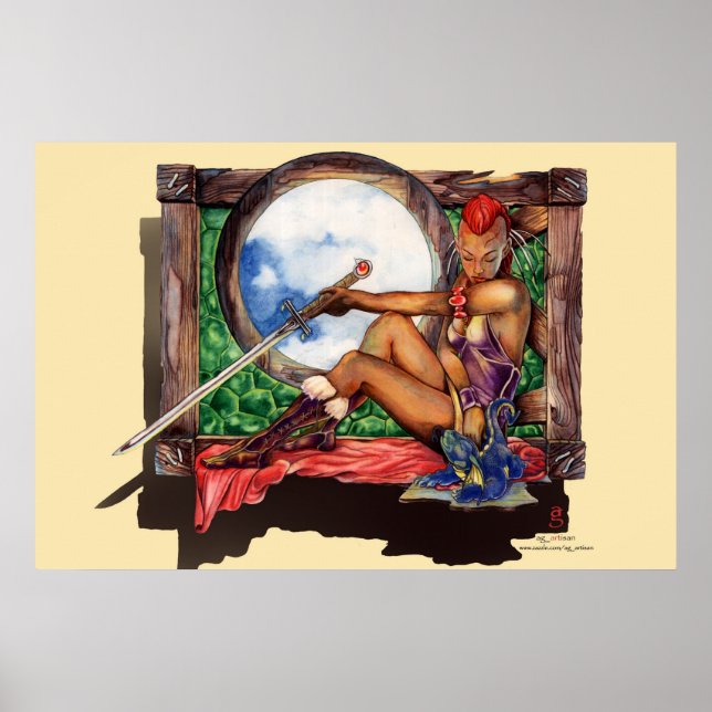 warrior01poster34.5by23 poster (Front)