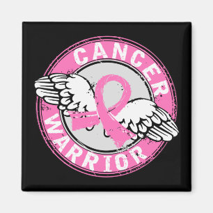 Warrior 14C Breast Cancer Magnet