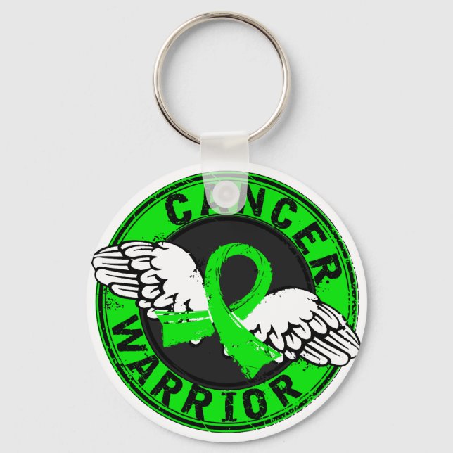 Warrior 14C Non-Hodgkin's Lymphoma Key Ring (Front)