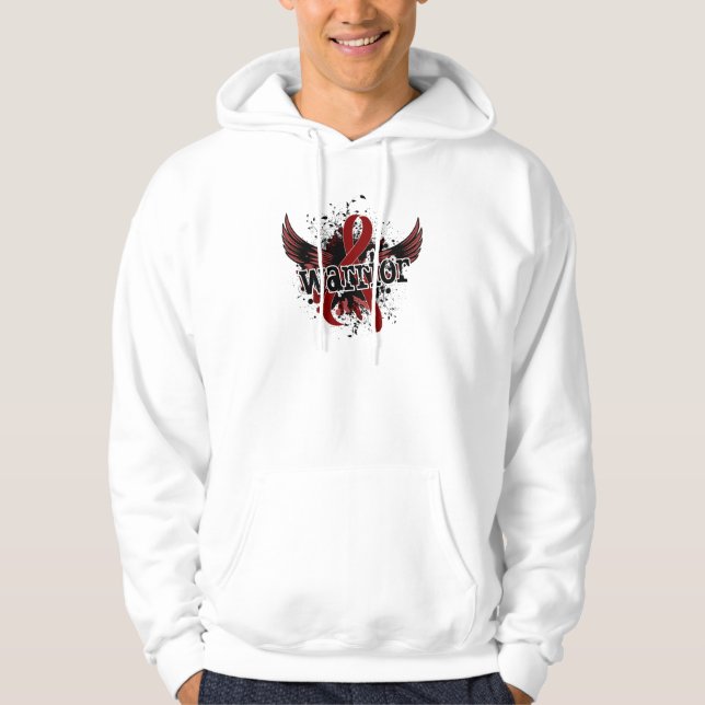 Warrior 16 Brain Aneurysm Hoodie (Front)