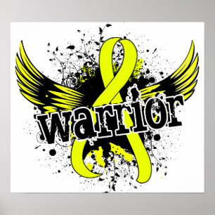 Warrior 16 Testicular Cancer Poster