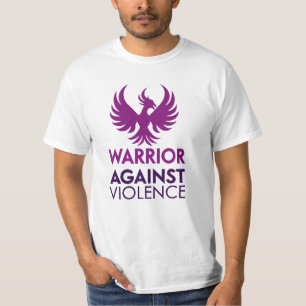 Warrior Against Violence T-Shirt – Stand Strong fo