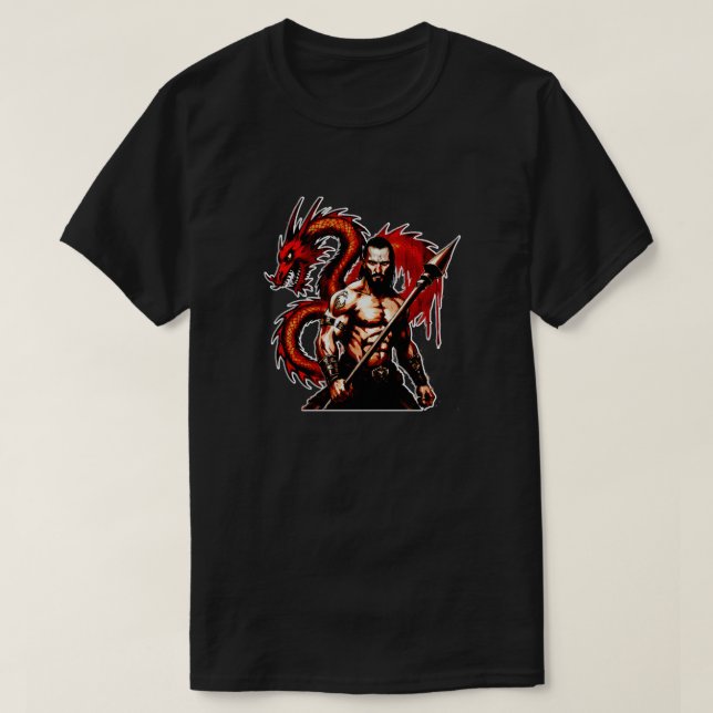 Warrior Art T-Shirt (Design Front)