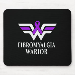 Warrior Awareness Purple Ribbon Gift 1  Mouse Pad