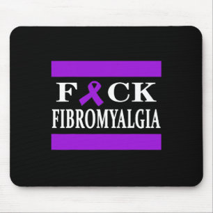 Warrior Awareness Purple Ribbon Gift Mouse Pad
