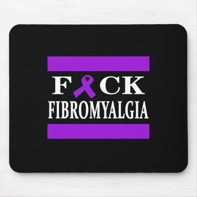 Warrior Awareness Purple Ribbon Gift  Mouse Pad (Front)