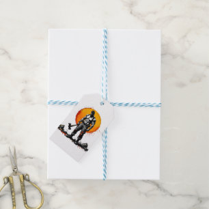 warrior barbarian mediaeval fantasy hummer strengt gift tags