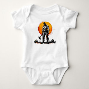 warrior barbarian mediaeval fantasy hummer T-Shirt Baby Bodysuit