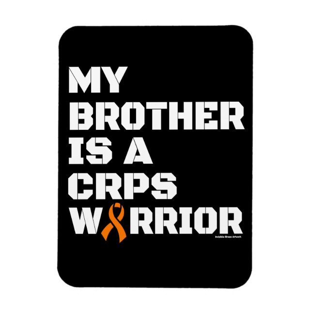 Warrior/Block/Brother...CRPS Magnet (Vertical)