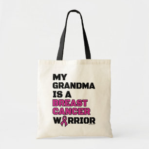 Warrior/Block/Grandma...Breast Cancer Tote Bag