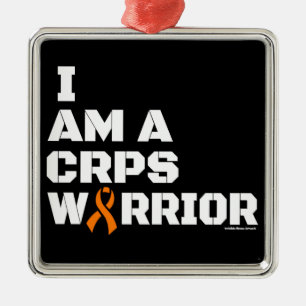 Warrior/Block/I Am...CRPS Metal Ornament