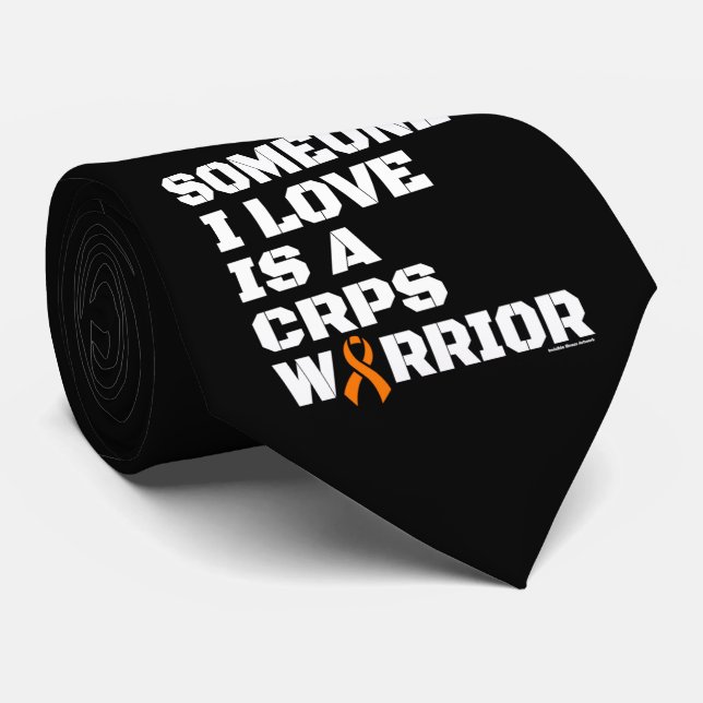 Warrior/Block/Someone I Love...CRPS Tie (Rolled)