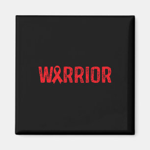 Warrior Blood Cancer Awareness Magnet