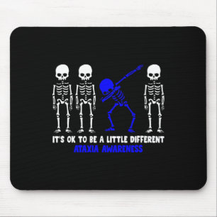 Warrior Blue Ribbon Awareness Disease Halloween Gi Mouse Pad