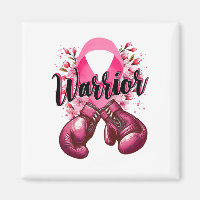 Warrior Boxing Gloves Pink Ribbon Breast Cancer Aw