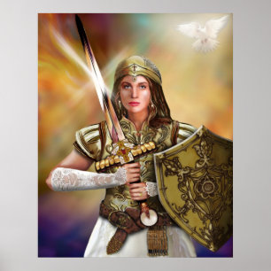 Warrior Bride of Christ Poster