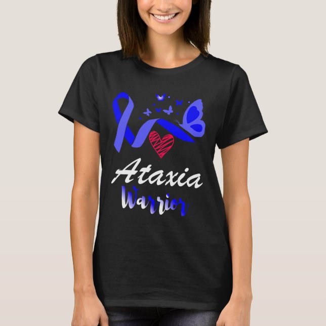 Warrior Butterfly Awareness Support  T-Shirt (Front)