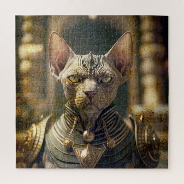 Warrior cat.  jigsaw puzzle (Vertical)