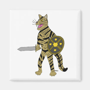 Warrior Cat  Magnet