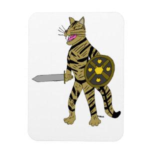 Warrior Cat  Magnet