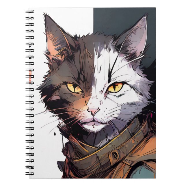 Warrior Cat  Notebook (Front)