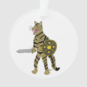 Warrior Cat   Ornament