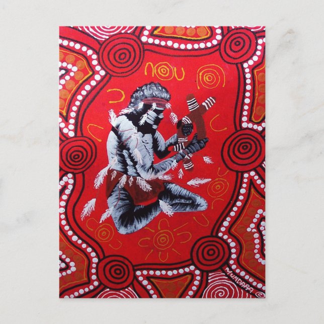 WARRIOR CHANT POSTCARD (Front)