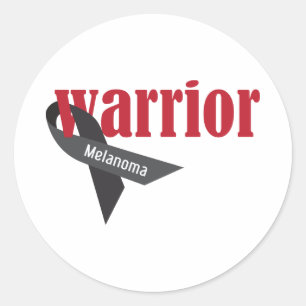 Warrior Classic Round Sticker