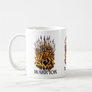 warrior coffee mug