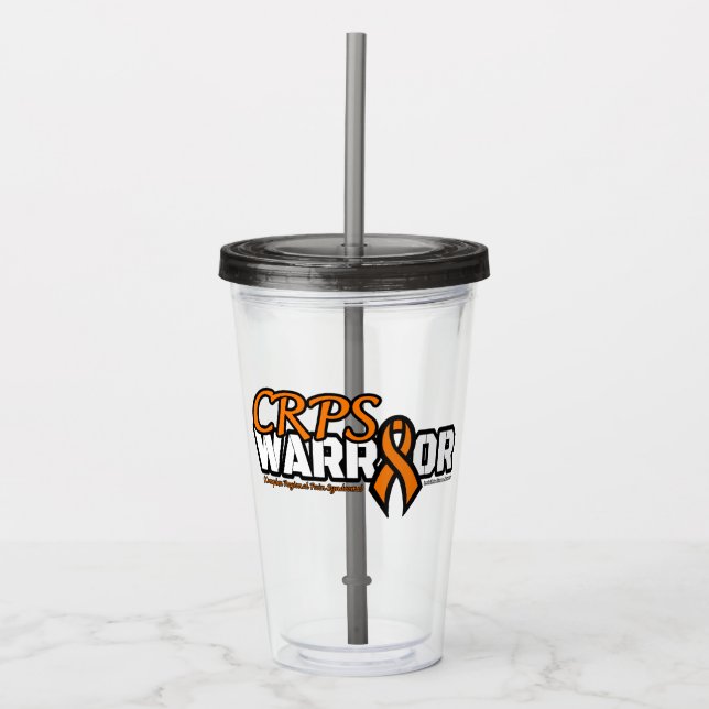 WARRIOR...CRPS ACRYLIC TUMBLER (Front)
