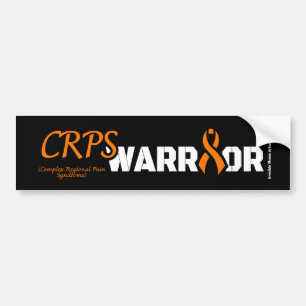 WARRIOR...CRPS BUMPER STICKER
