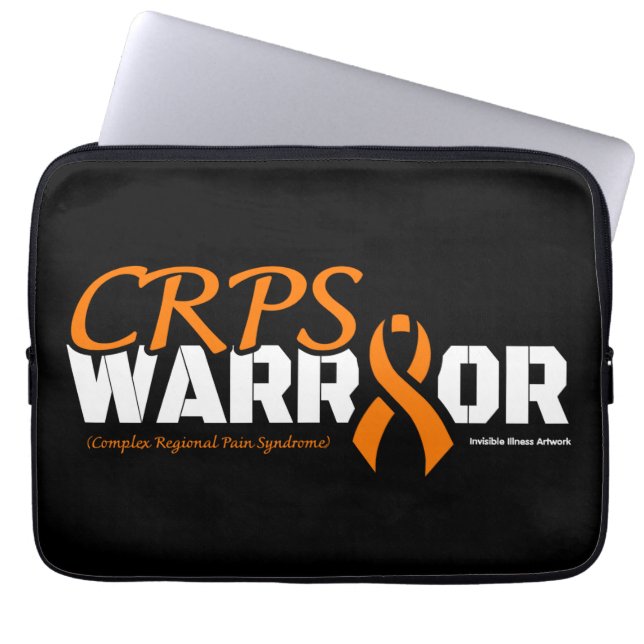 WARRIOR...CRPS LAPTOP SLEEVE (Front)