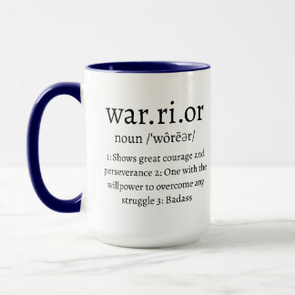 Warrior Definition Mug