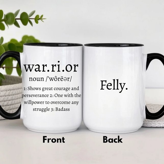 Warrior Definition Mug (Creator Uploaded)