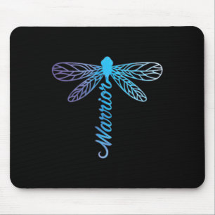 Warrior Dragonfly Suicide Prevention Mental Health Mouse Pad