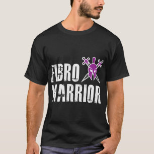 Warrior - Fibromyalgia Awareness Fighter 1  T-Shirt