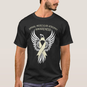 Warrior Fighter Spinal Muscular Atrophy Awareness T-Shirt