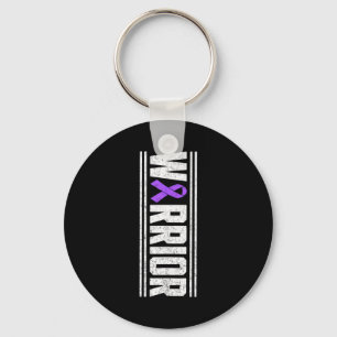 Warrior fighter survivor lupus awareness sle key ring