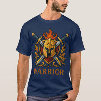 Warrior — Force and Courage in Fight T-Shirt