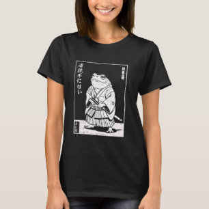 Warrior Frog Samurai Japanese Ninja Japan Men Boys T-Shirt