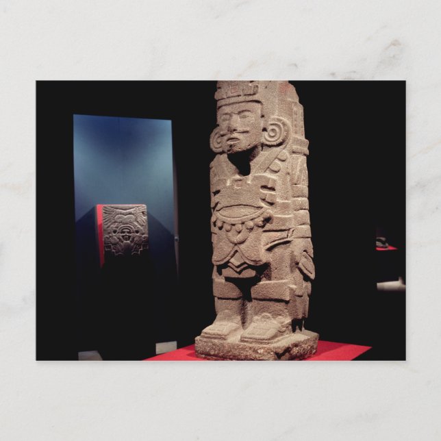 Warrior, from the Toltec Culture Postcard (Front)