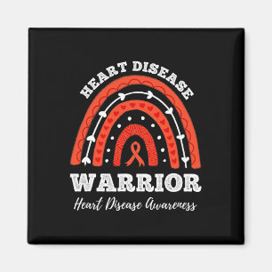 Warrior Heart Disease Awareness Magnet