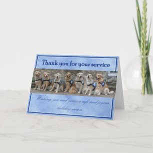 Warrior Holiday Card