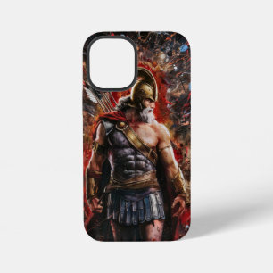 Warrior in Battle Stance iPhone 12 Mini Case