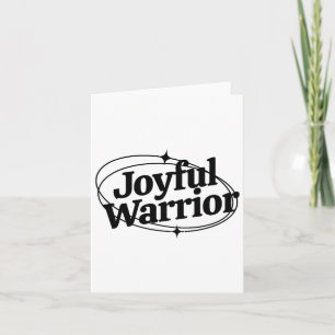 Warrior Kamala Harris Tim Walz Waltz 2024 Card
