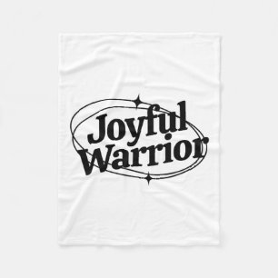 Warrior Kamala Harris Tim Walz Waltz 2024 Fleece Blanket
